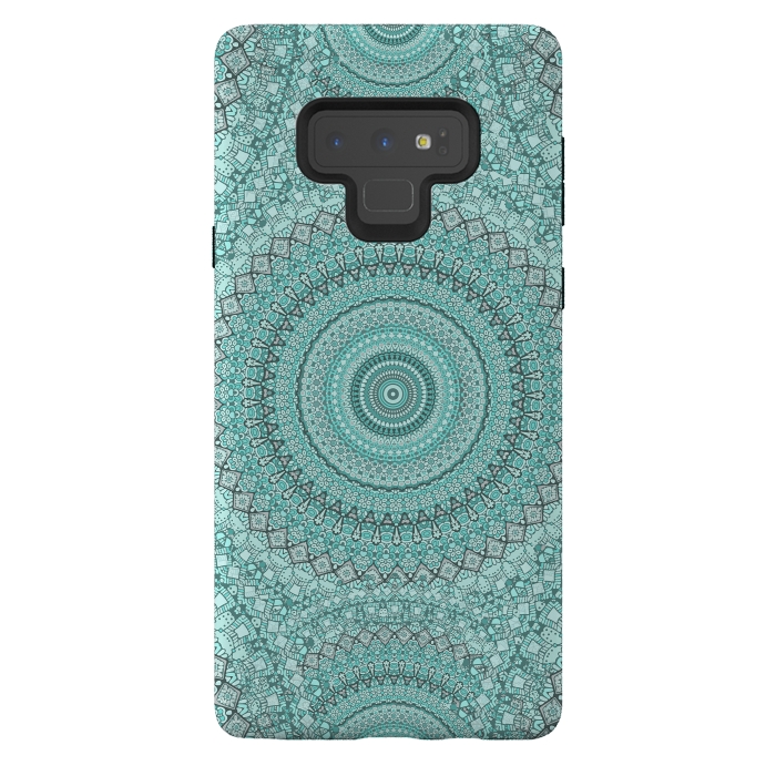 Galaxy Note 9 StrongFit Magical Mandala by Andrea Haase
