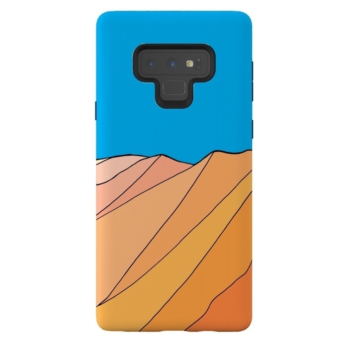 Galaxy Note 9 StrongFit Sand Dunes by Steve Wade (Swade)