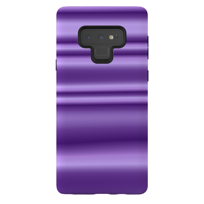 Galaxy Note 9 StrongFit Shiny Purple by Andrea Haase