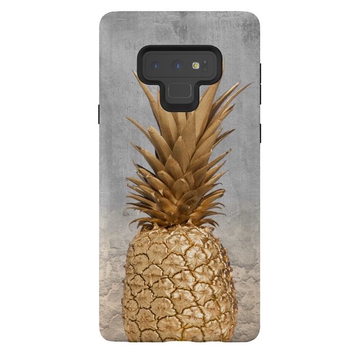 Galaxy Note 9 StrongFit Gold Pineapple and Marble by  Utart