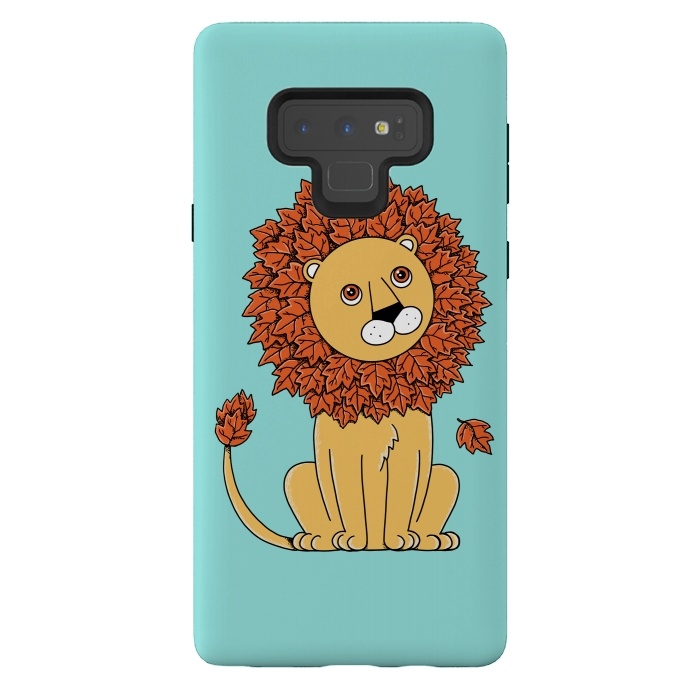 Galaxy Note 9 StrongFit Lion by Coffee Man