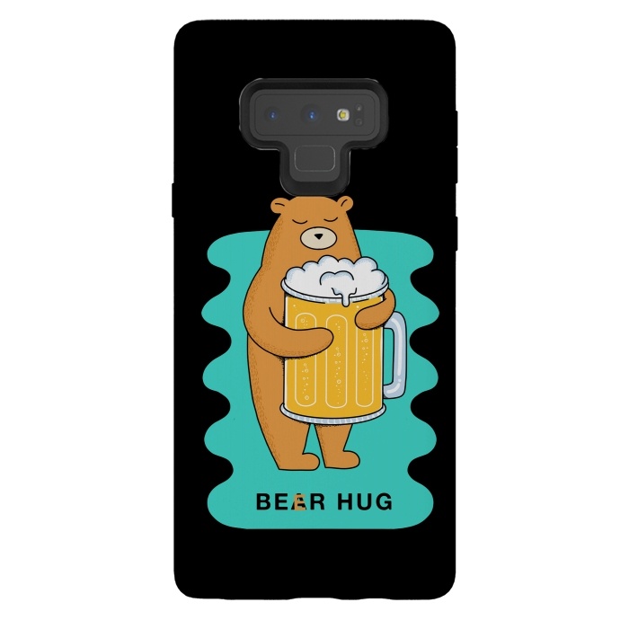 Galaxy Note 9 StrongFit Beer Hug 2 by Coffee Man