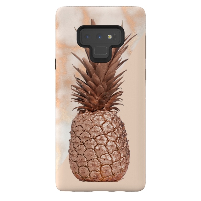 Galaxy Note 9 StrongFit Sweet Copper Pineapple and Marble by  Utart
