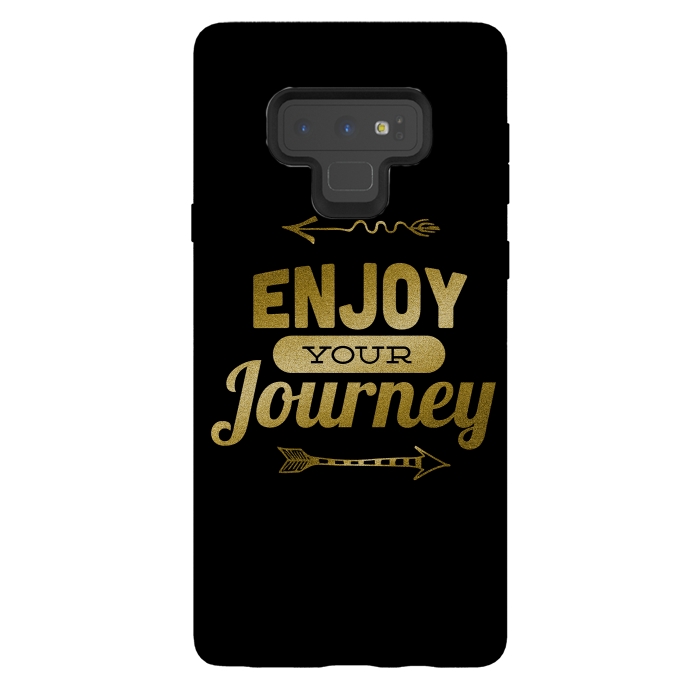 Galaxy Note 9 StrongFit Enjoy Your Journey by Andrea Haase