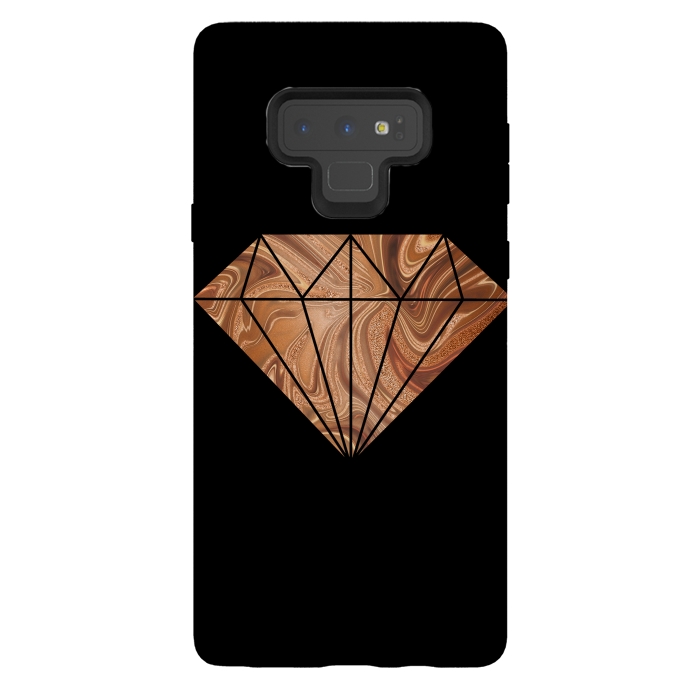 Galaxy Note 9 StrongFit Copper Diamond 2 by Andrea Haase