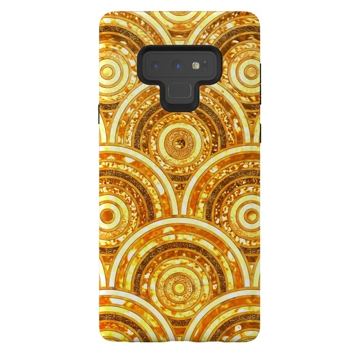 Galaxy Note 9 StrongFit aztec gold by  Utart