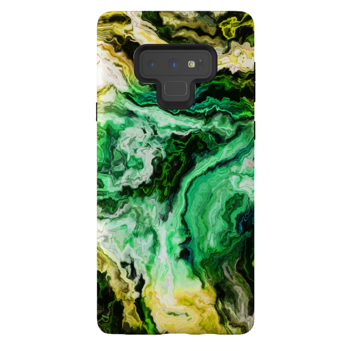 Galaxy Note 9 StrongFit wavy marble iii by haroulita
