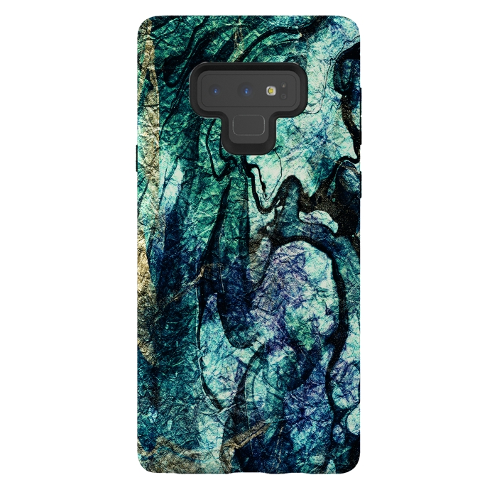 Galaxy Note 9 StrongFit Texture marble by haroulita