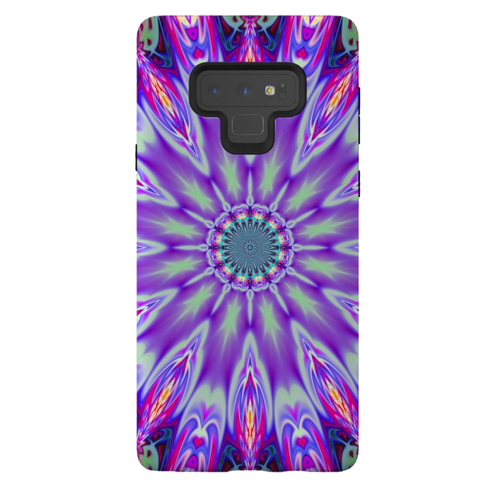 Galaxy Note 9 StrongFit ultra violet mandala by haroulita