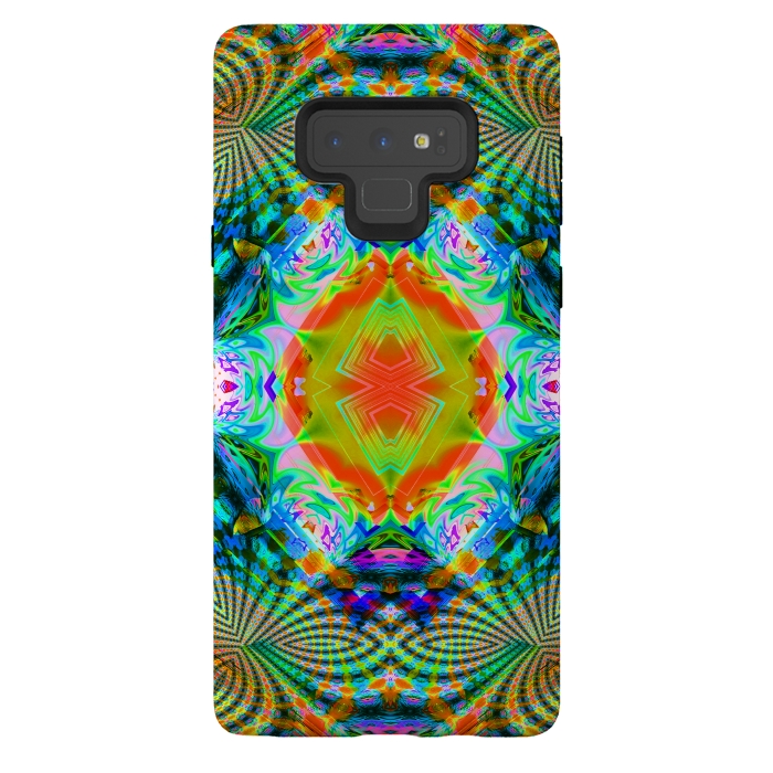 Galaxy Note 9 StrongFit Kaleidoscope mandala ii by haroulita