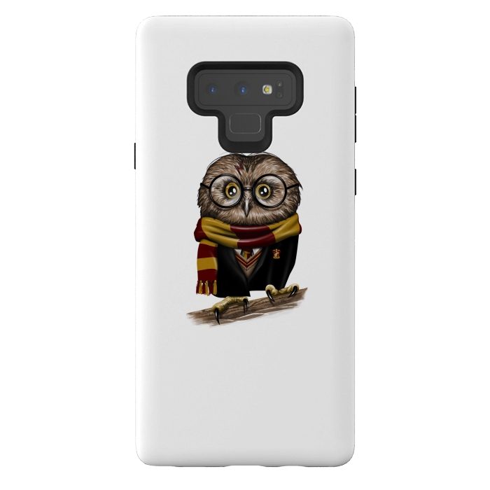 Galaxy Note 9 StrongFit Owly Potter by Vincent Patrick Trinidad
