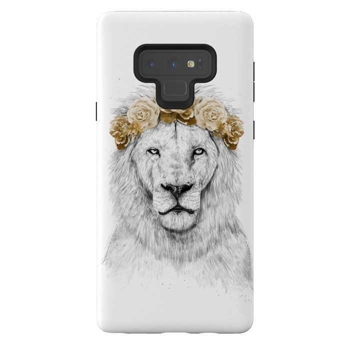 Galaxy Note 9 StrongFit Festival lion II by Balazs Solti
