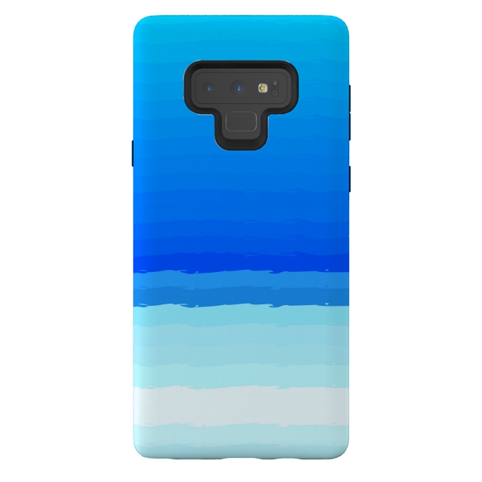 Galaxy Note 9 StrongFit blue shaded lines shades by MALLIKA