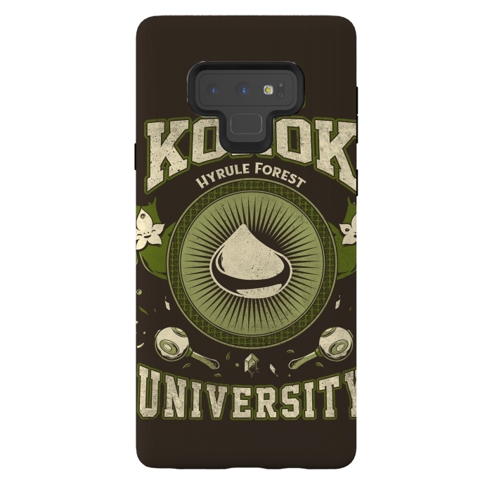 Galaxy Note 9 StrongFit Korok University by Ilustrata