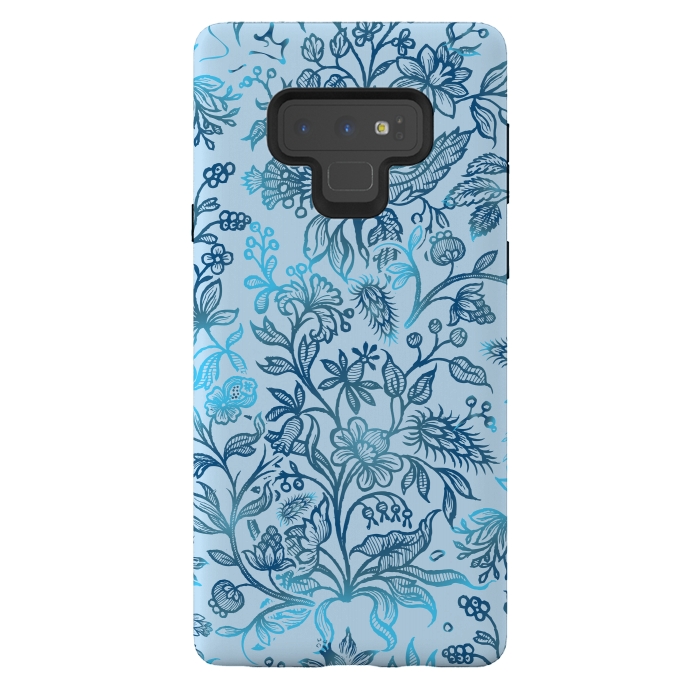 Galaxy Note 9 StrongFit Flower Style Pattern II by Bledi