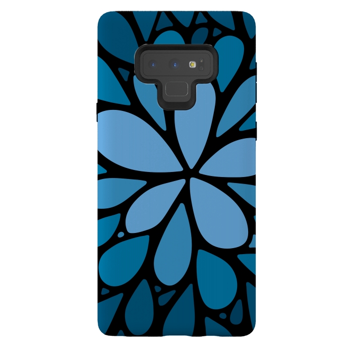 Galaxy Note 9 StrongFit Water Flower by Majoih