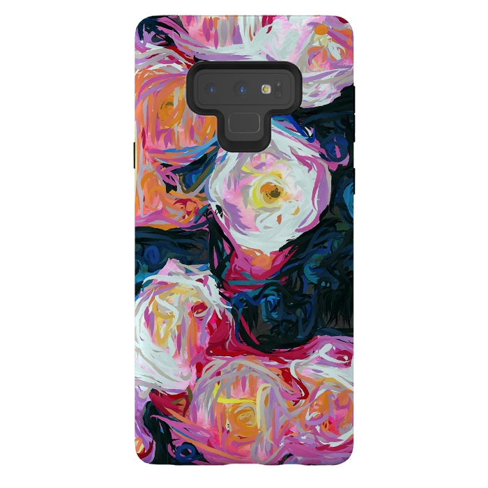 Galaxy Note 9 StrongFit Flowerella by Uma Prabhakar Gokhale