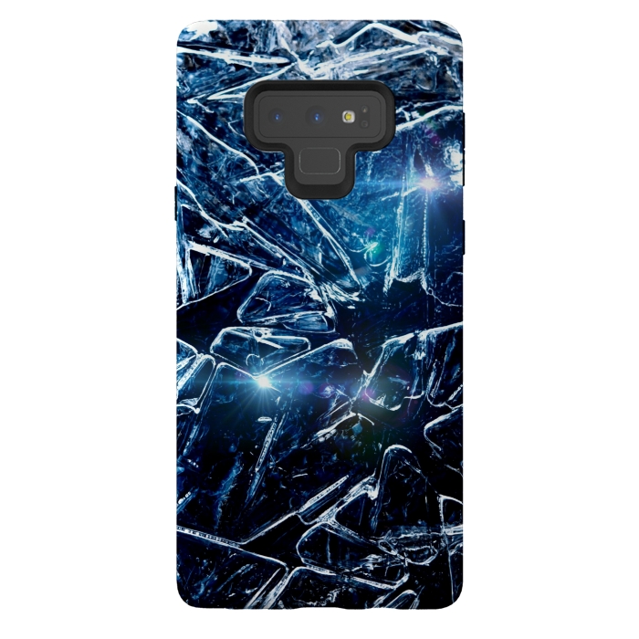 Galaxy Note 9 StrongFit Cracked Ice by Gringoface Designs