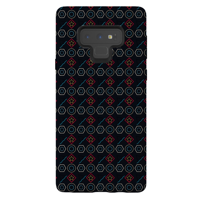 Galaxy Note 9 StrongFit Basic Geometric Shapes by TMSarts