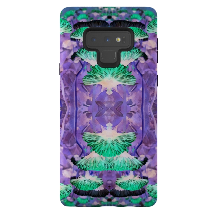 Galaxy Note 9 StrongFit Rose Bloom by Creativeaxle