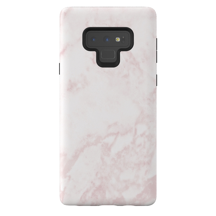 Galaxy Note 9 StrongFit Rose-gold Marble Deluxe by Dushan Medich