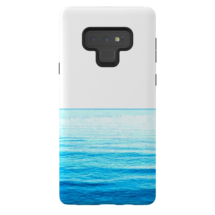 Galaxy Note 9 StrongFit Blue Ocean Illustration by Alemi