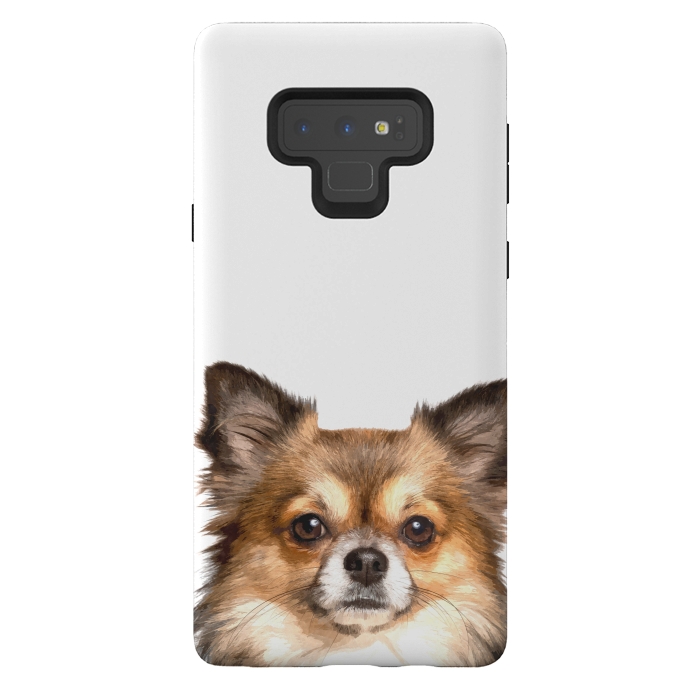 Galaxy Note 9 StrongFit Chihuahua Portrait by Alemi