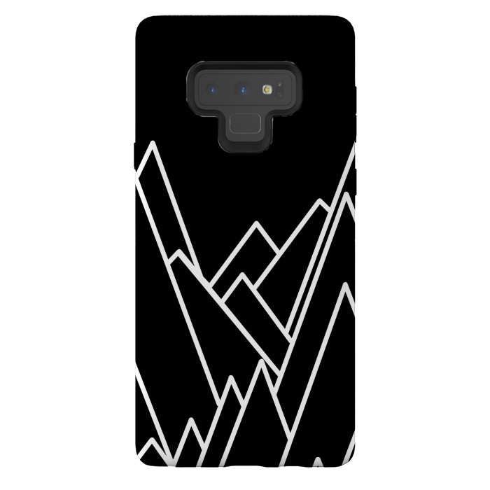 Galaxy Note 9 StrongFit Outline peaks by Steve Wade (Swade)