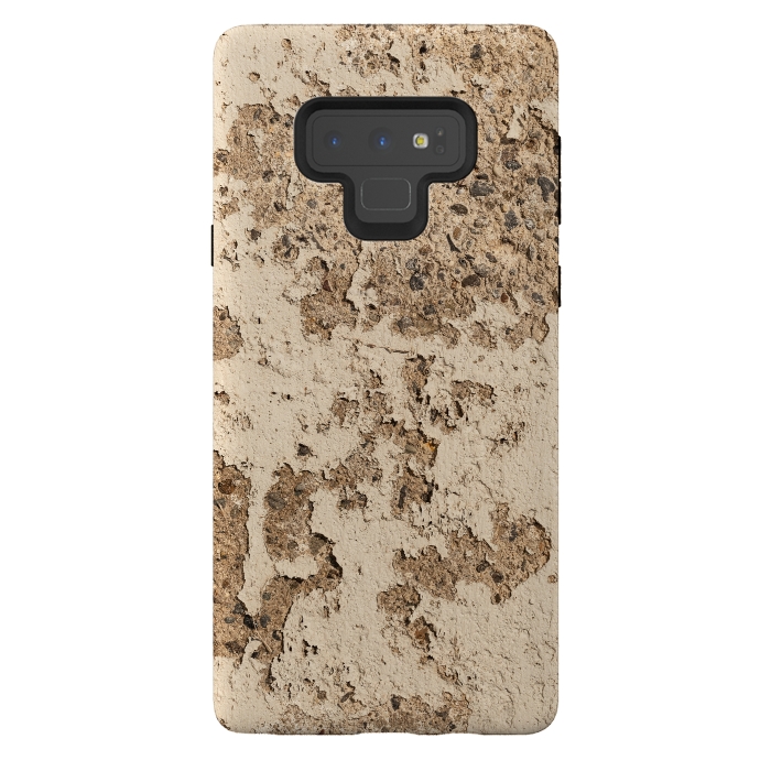 Galaxy Note 9 StrongFit Old Wall With Flaked Off Plaster by Andrea Haase