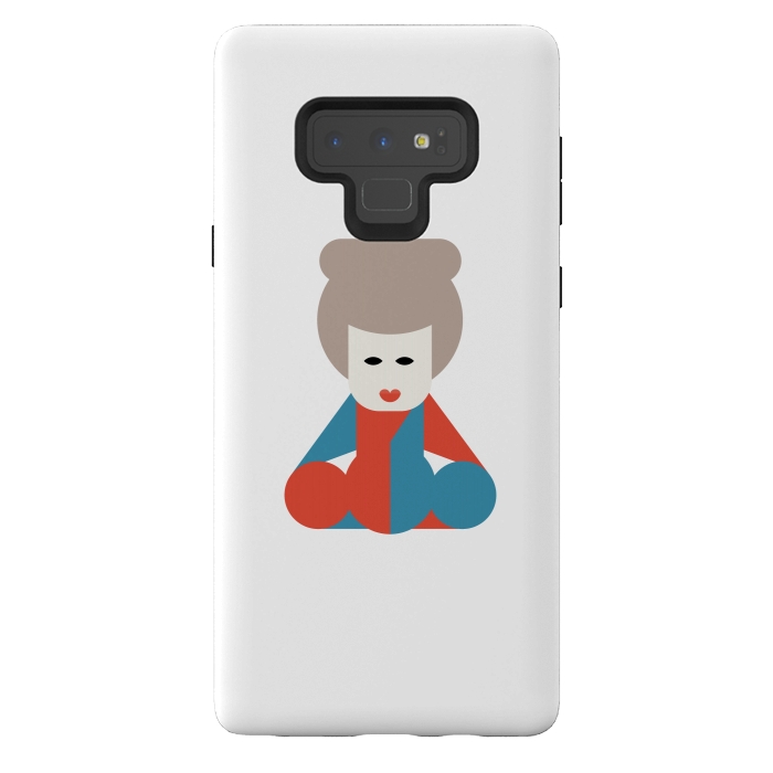 Galaxy Note 9 StrongFit chinese lady  by TMSarts