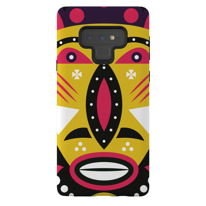 Galaxy Note 9 StrongFit kuba tribal mask by TMSarts