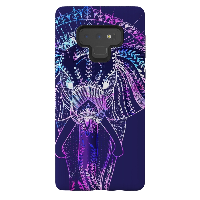 Galaxy Note 9 StrongFit Elephant Dreams  by Rose Halsey