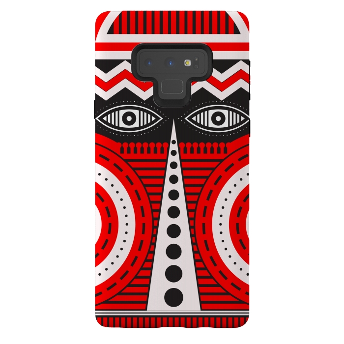 Galaxy Note 9 StrongFit illuminati tribal mask by TMSarts