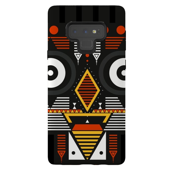 Galaxy Note 9 StrongFit bobo tribal mask by TMSarts