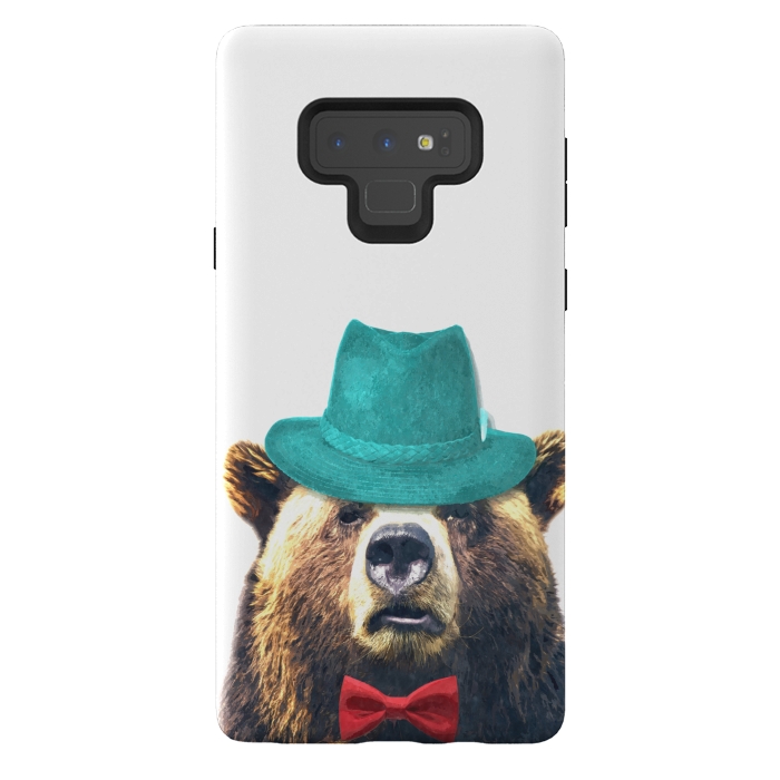 Galaxy Note 9 StrongFit Cute Bear by Alemi
