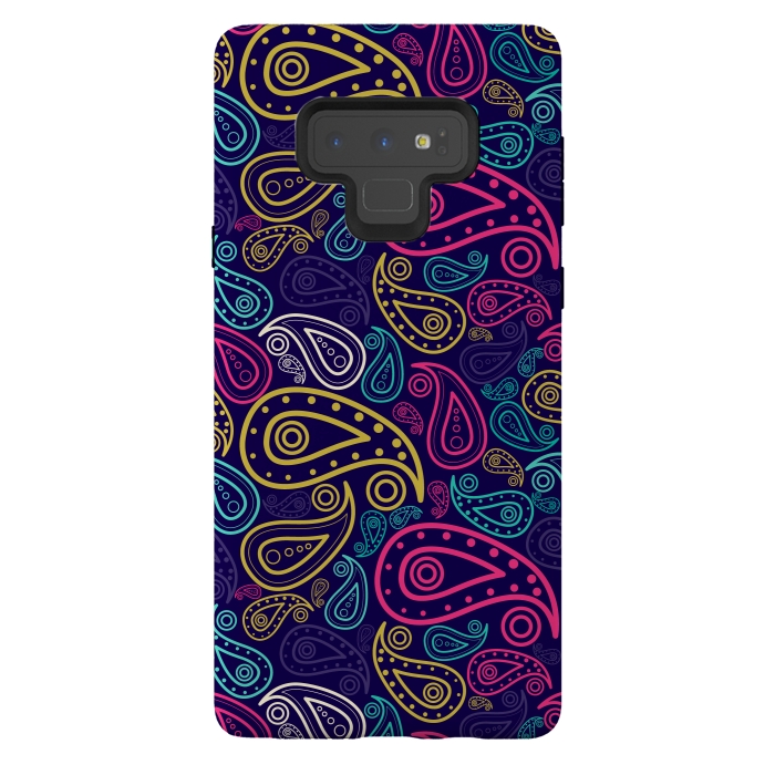 Galaxy Note 9 StrongFit Paisley by TMSarts