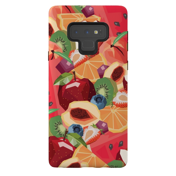 Galaxy Note 9 StrongFit TuttiFrutti by Diana Guedez