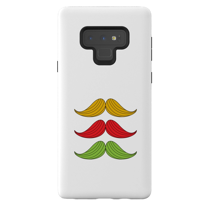 Galaxy Note 9 StrongFit mustache colors by TMSarts