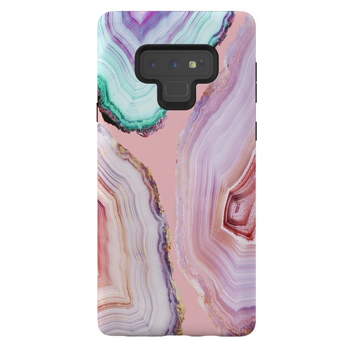 Galaxy Note 9 StrongFit Mineral Agates #Glam collection by ''CVogiatzi.