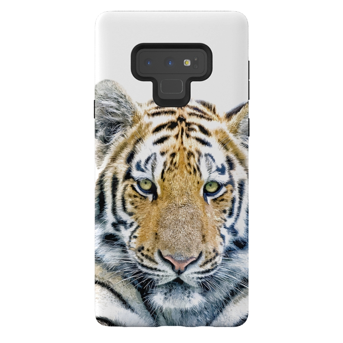 Galaxy Note 9 StrongFit Tiger Portrait by Alemi