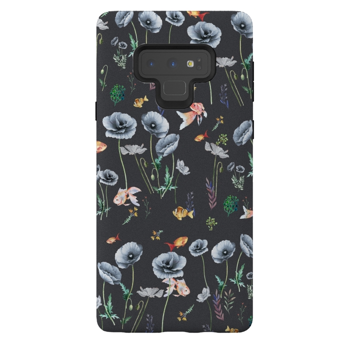 Galaxy Note 9 StrongFit Fishes & Garden by ''CVogiatzi.