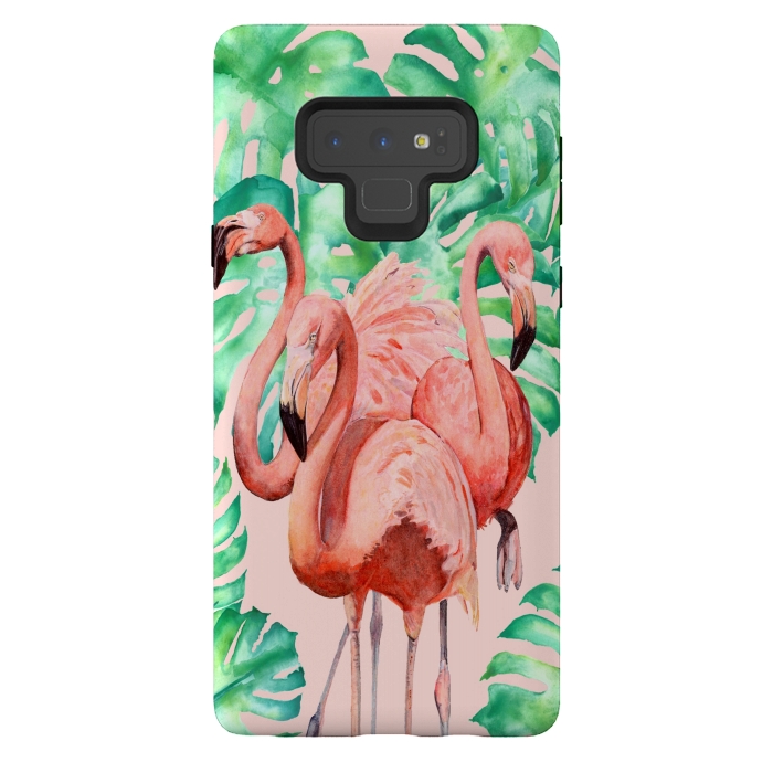 Galaxy Note 9 StrongFit Flamingo Ivelin by ''CVogiatzi.