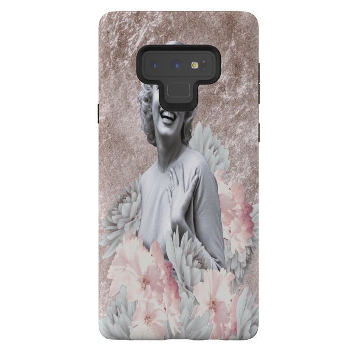 Galaxy Note 9 StrongFit Spring Marilyn by Joanna Vog