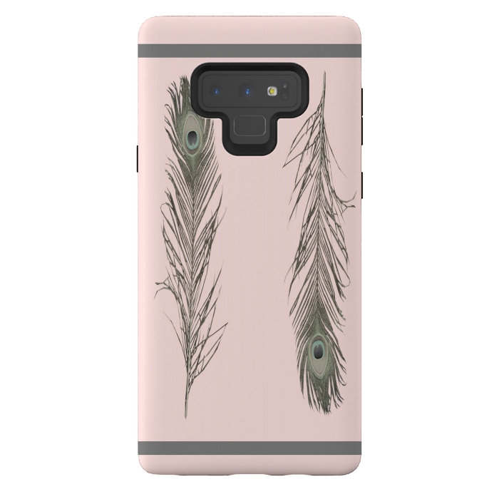 Galaxy Note 9 StrongFit Feather Style by Joanna Vog