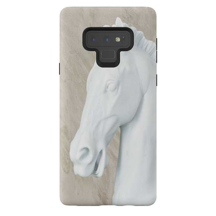Galaxy Note 9 StrongFit Ancient Sculpture Horse Decor  by Joanna Vog