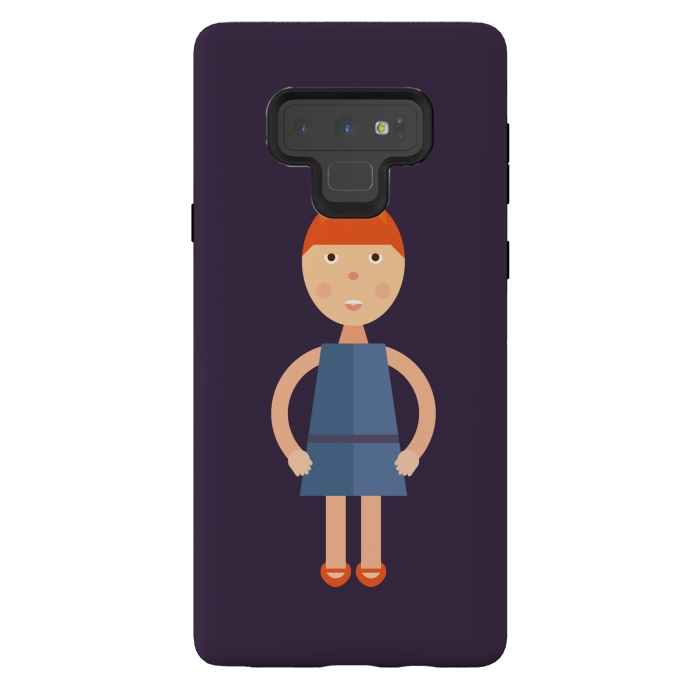 Galaxy Note 9 StrongFit little girl standing by TMSarts