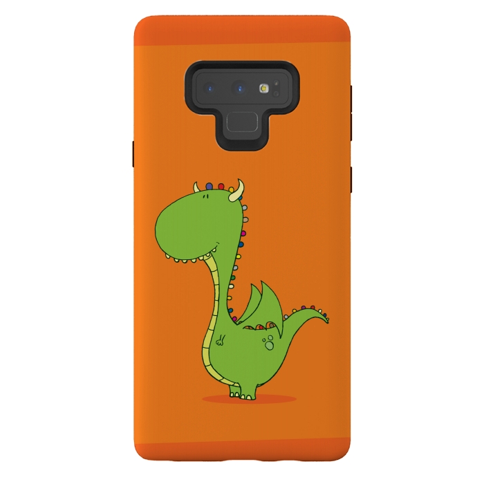Galaxy Note 9 StrongFit MOMMY'S LITTLE DRAGON! by Mangulica