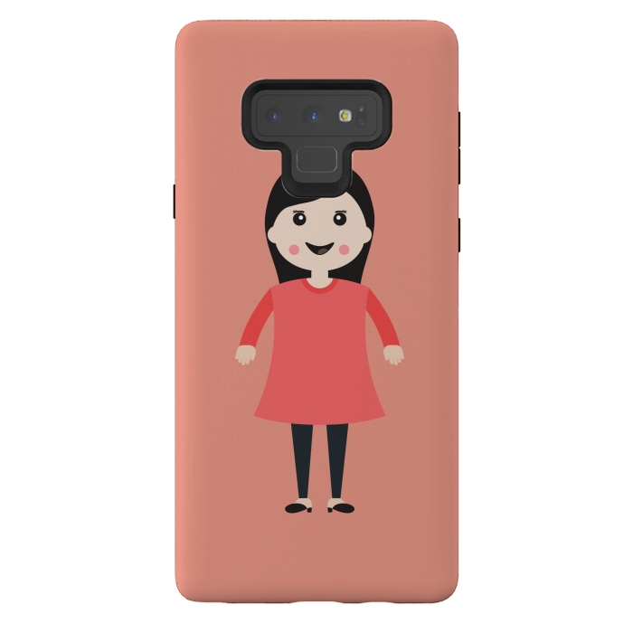 Galaxy Note 9 StrongFit young girl smiling by TMSarts
