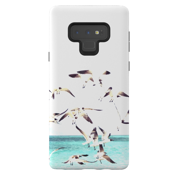 Galaxy Note 9 StrongFit Seagulls by Alemi
