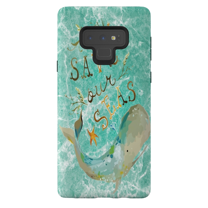 Galaxy Note 9 StrongFit Save our Seas by Joanna Vog
